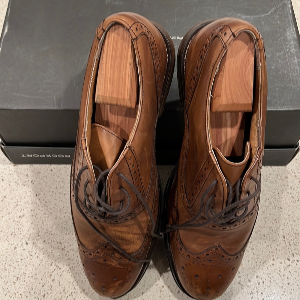 Brown Derby Shoes Size 10.5